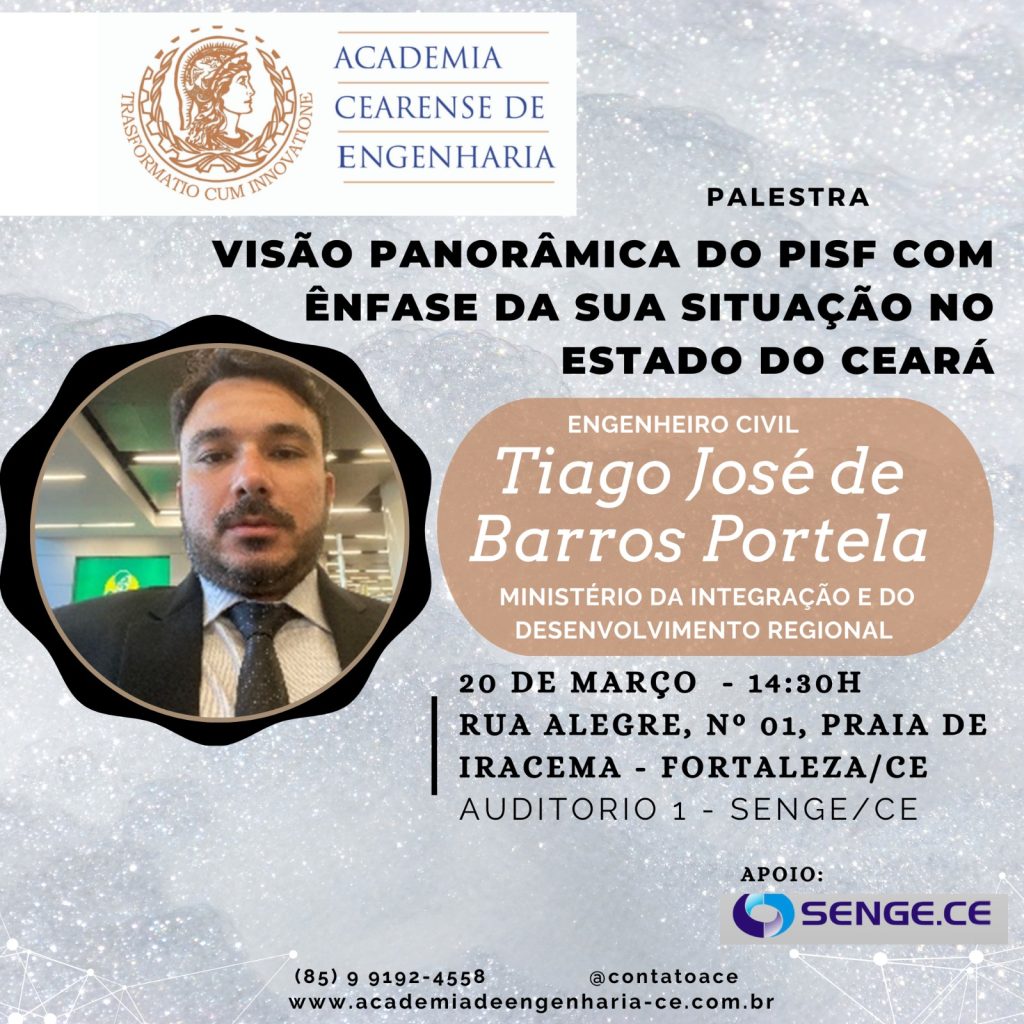 Visão Panorâmica do PISF com ênfase da sua situação no estado do Ceará